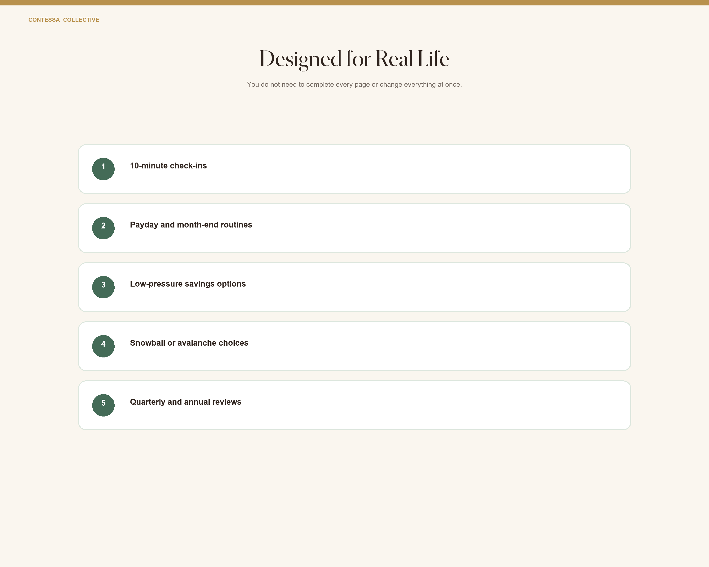 The Complete Financial Freedom Vault - 5 Coordinated Money Systems