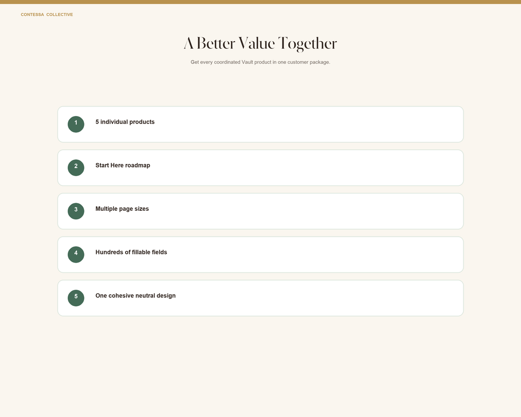 The Complete Financial Freedom Vault - 5 Coordinated Money Systems