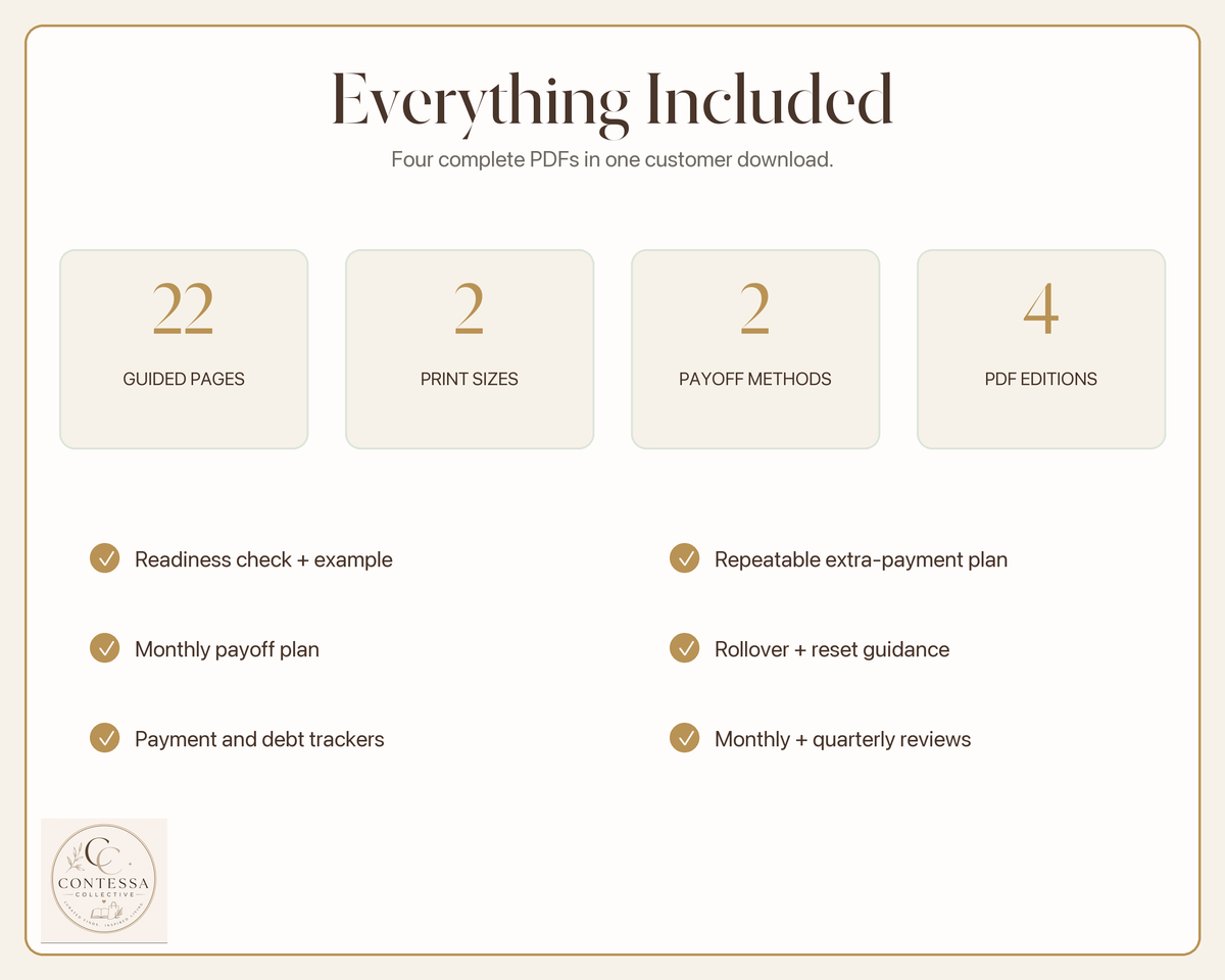 Debt Payoff Accelerator - Guided Snowball & Avalanche Planner