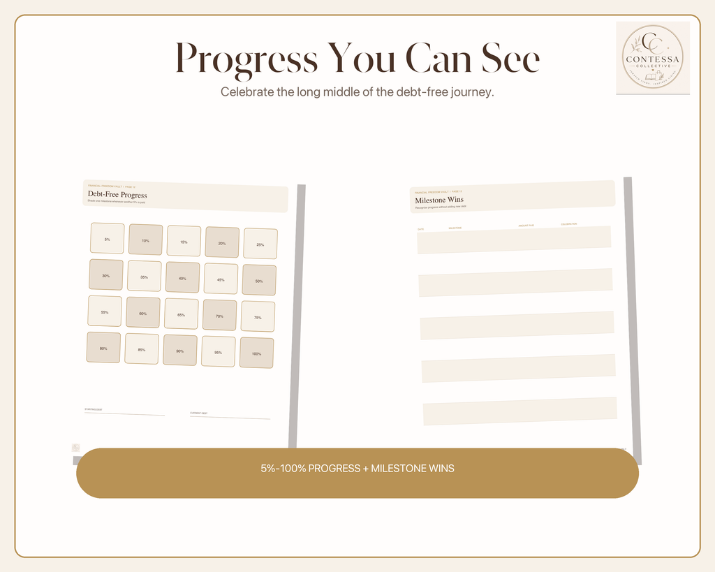 Debt Payoff Accelerator - Printable + Fillable Snowball & Avalanche Planner