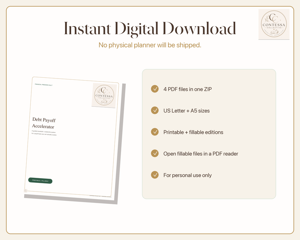 Debt Payoff Accelerator - Guided Snowball & Avalanche Planner