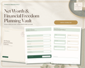 Net Worth & Financial Freedom Planning Vault